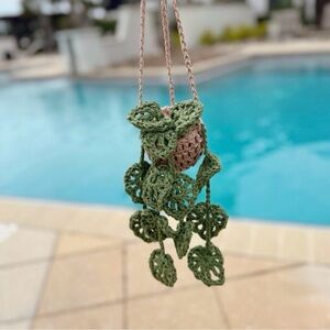 New Crochet Hanging Plant